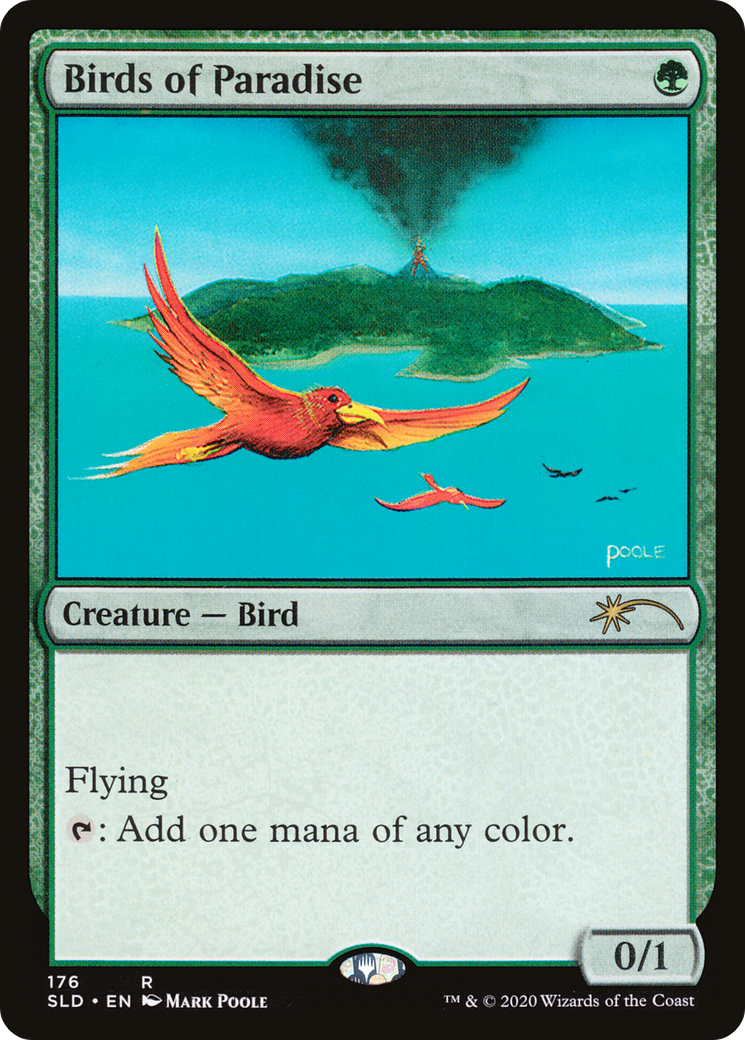 Birds of Paradise (SLD-176) - Secret Lair Drop