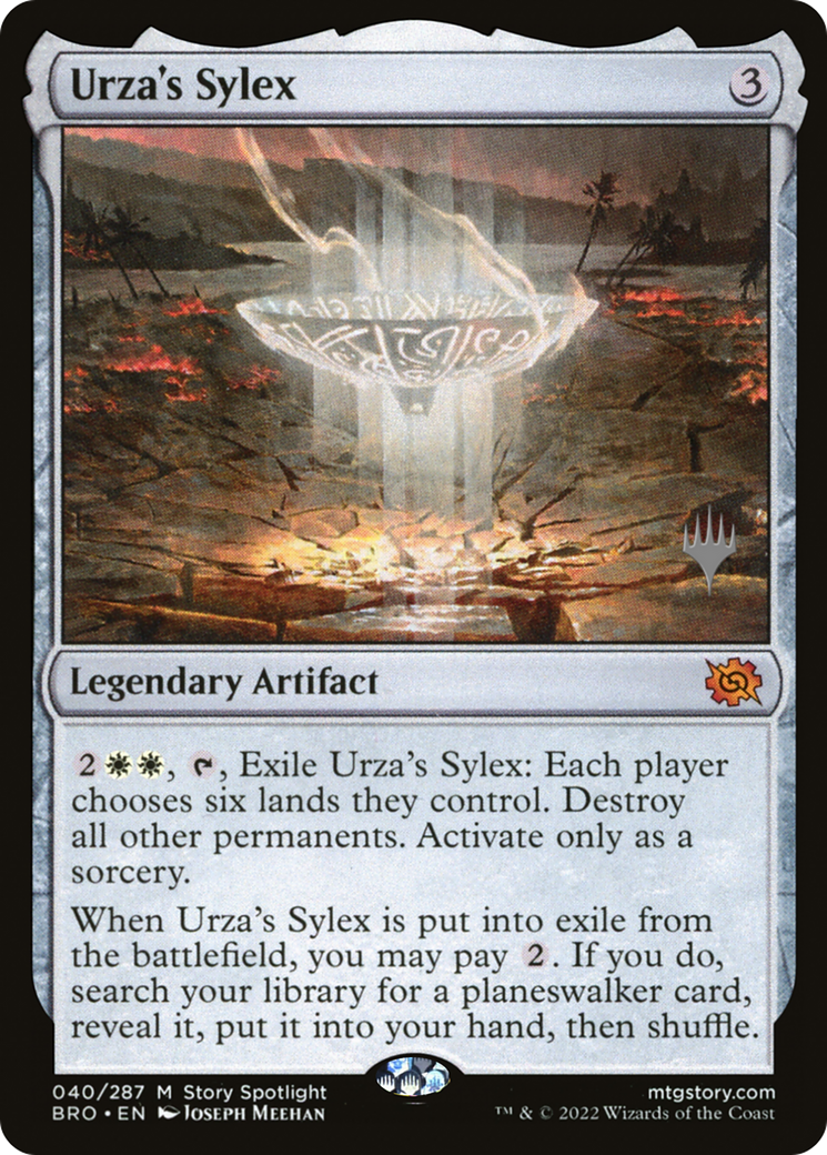 Urza's Sylex (PPBRO-40P) - The Brothers' War Promos Foil