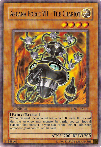 Arcana Force VII - The Chariot (LODT-EN013) - Light of Destruction Unlimited