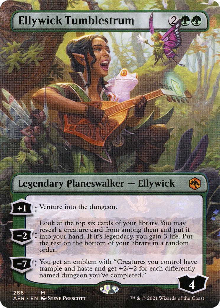 Ellywick Tumblestrum (AFR-286) - Adventures in the Forgotten Realms (Borderless)