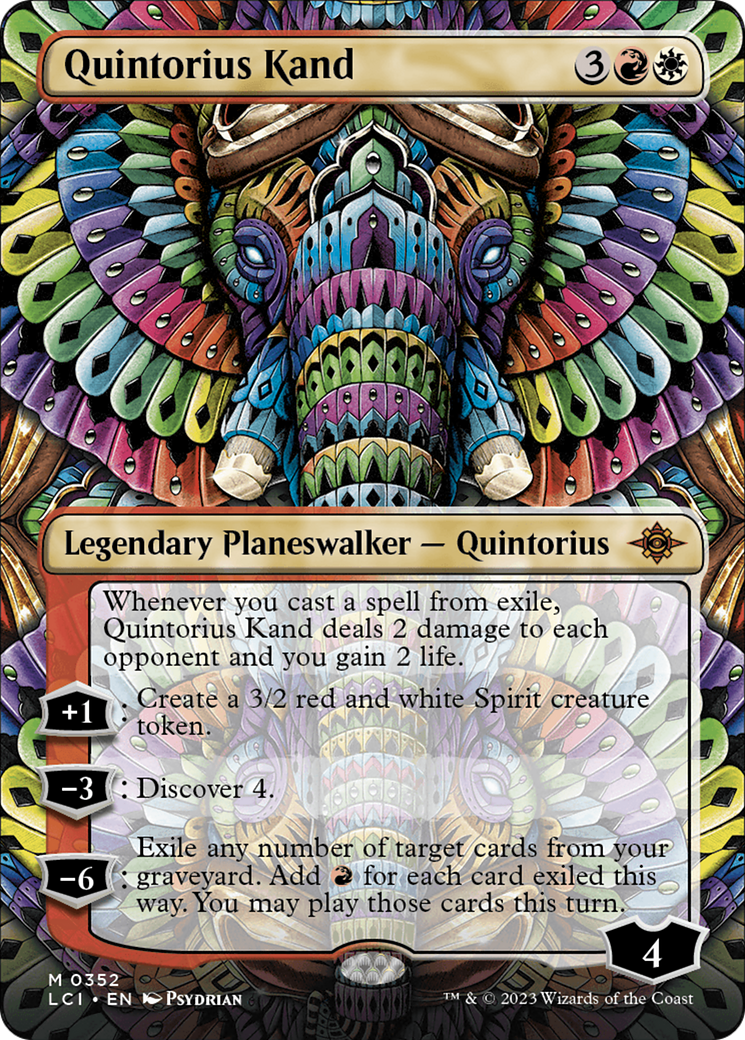 Quintorius Kand (LCI-352) - The Lost Caverns of Ixalan (Borderless)