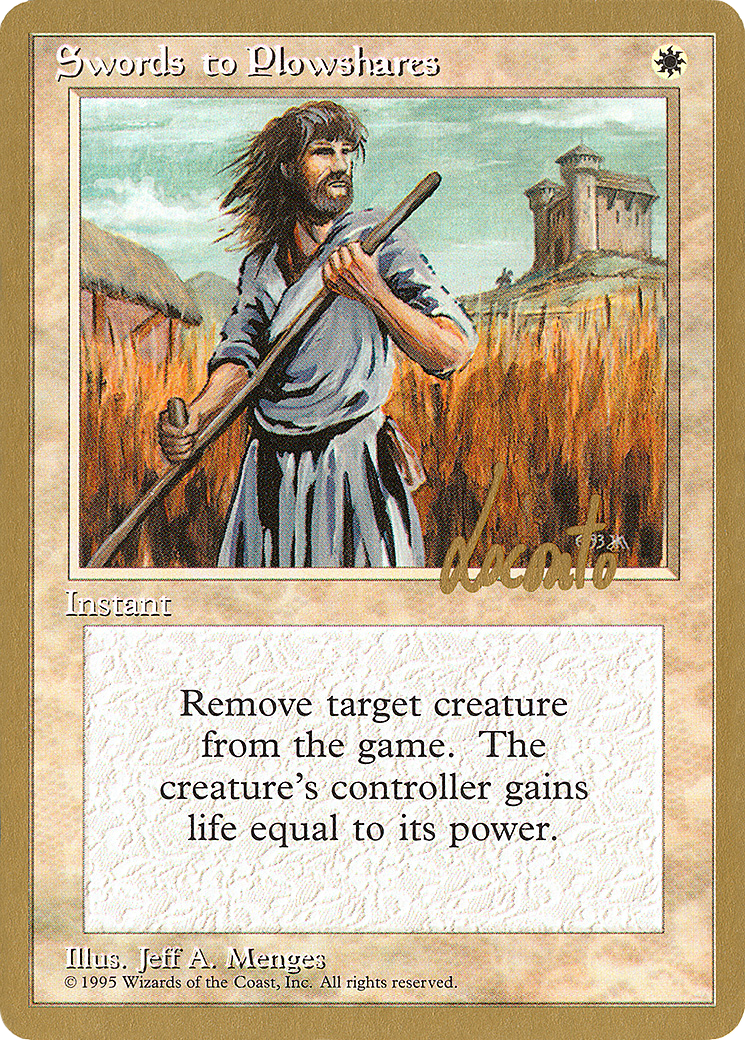 Swords to Plowshares (WCD-ML52) - Pro Tour Collector Set