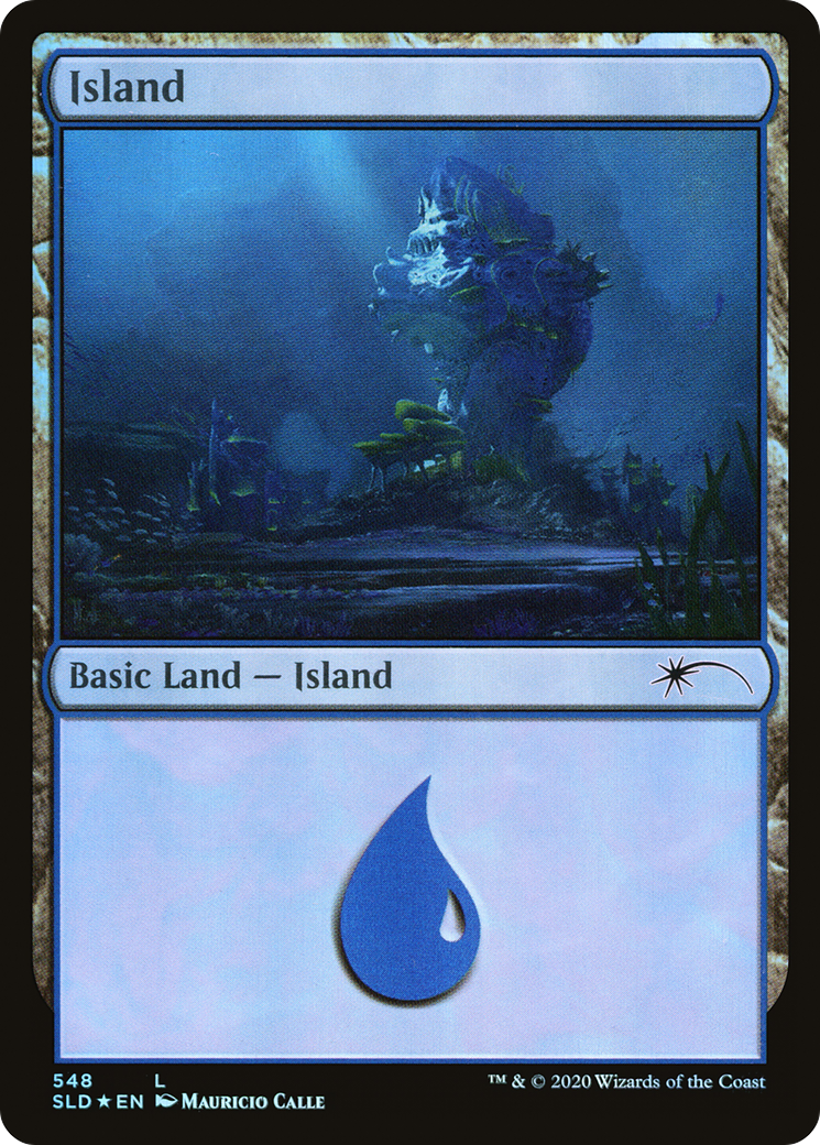 Island (SLD-548) - Secret Lair Drop Foil