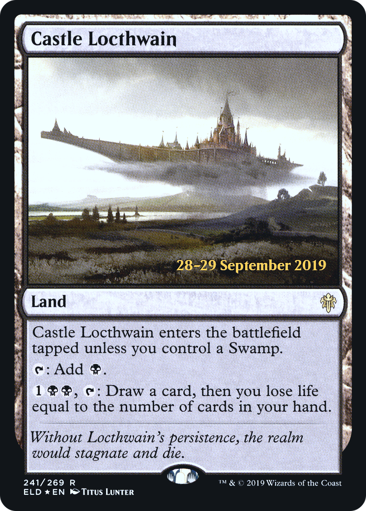 Castle Locthwain (PRE-241S) - Throne of Eldraine Promos Foil