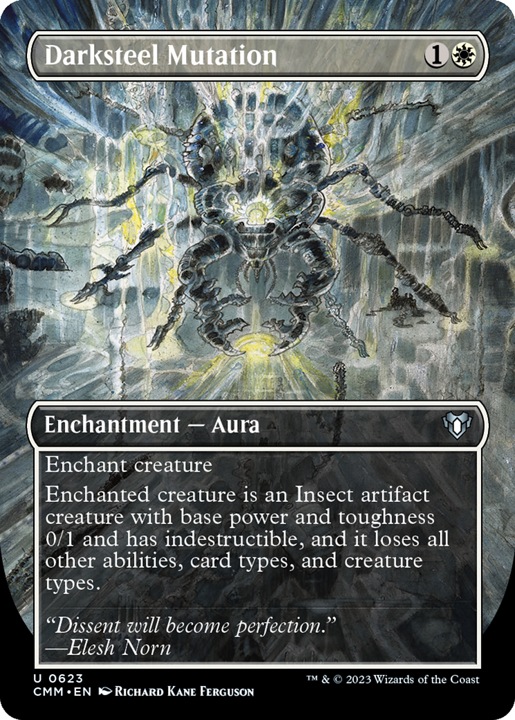 Darksteel Mutation (CMM-623) - Commander Masters (Borderless) Foil
