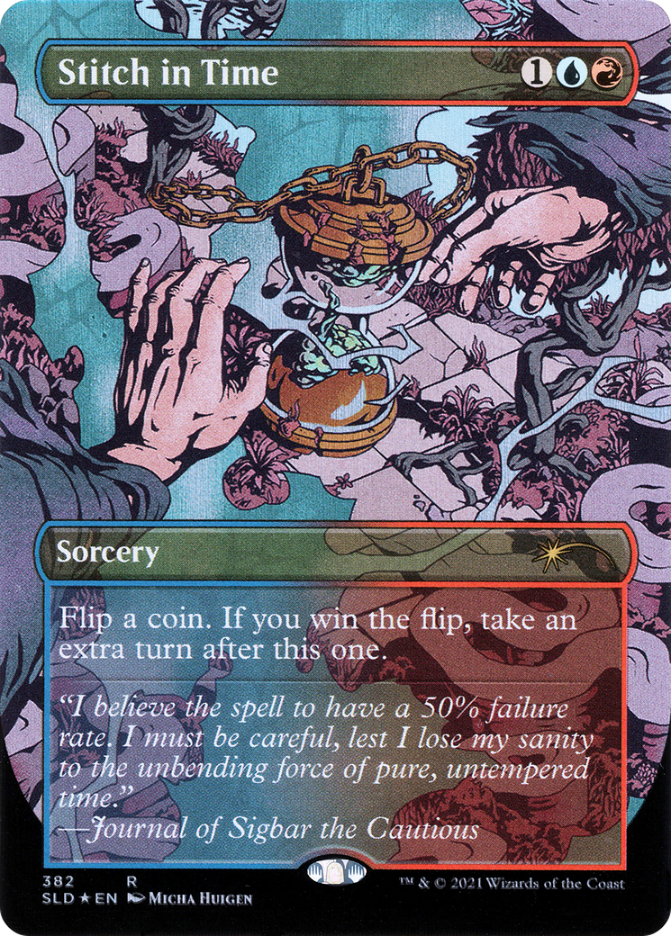 Stitch in Time // Stitch in Time (SLD-382) - Secret Lair Drop (Borderless) Foil