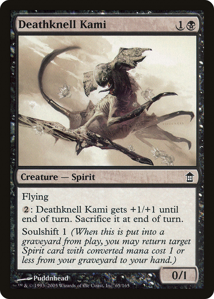 Deathknell Kami (SOK-065) - Saviors of Kamigawa