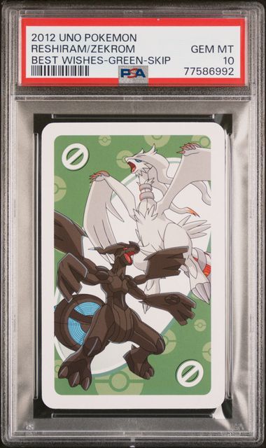 Best Wishes Reshiram/Zekrom UNO 2012 PSA 10