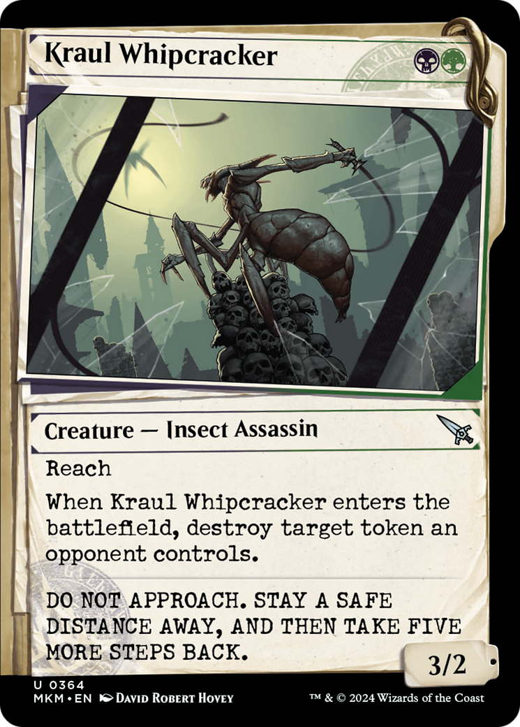 Kraul Whipcracker (MKM-364) - Murders at Karlov Manor: (Showcase) Foil