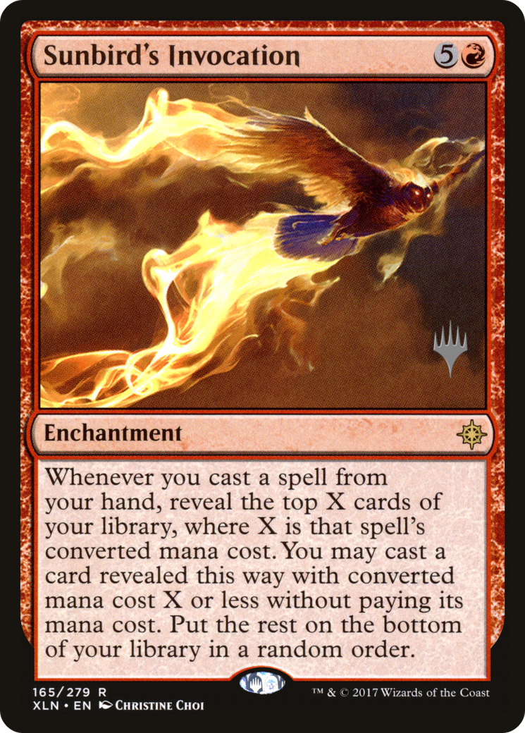 Sunbird's Invocation (PPM20-165P) - Ixalan Promos Foil