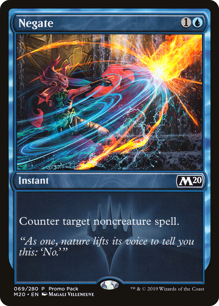 Negate (PPM20-069) - Core Set 2020 Promos Foil