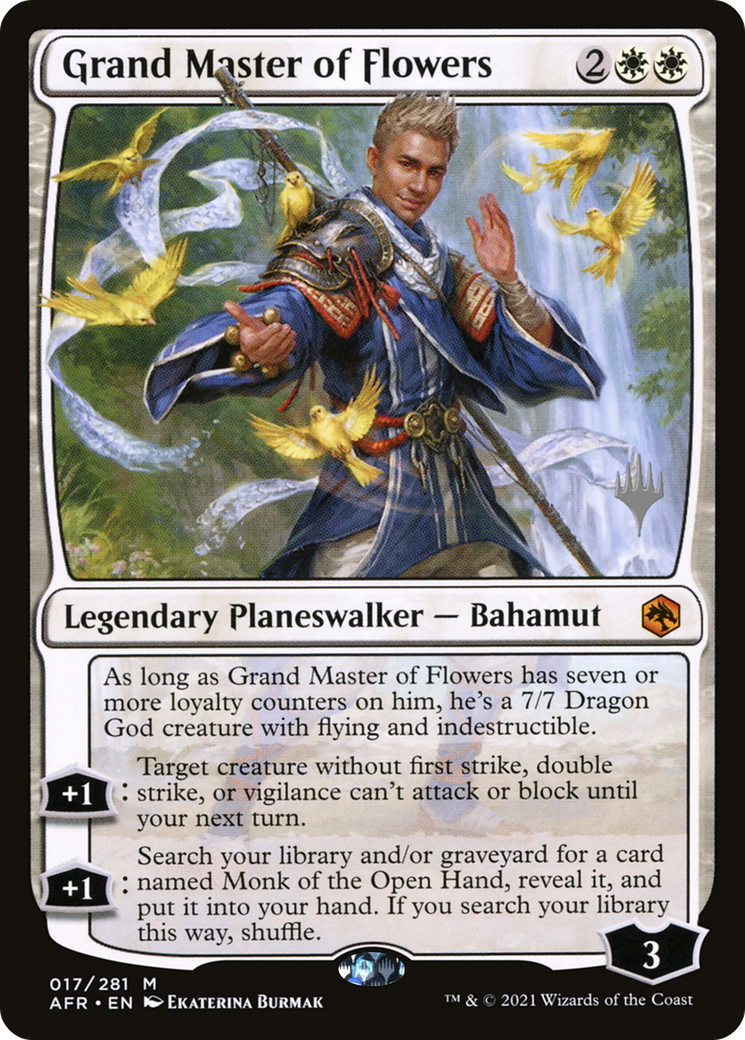 Grand Master of Flowers (PPAFR-17P) - Adventures in the Forgotten Realms Promos