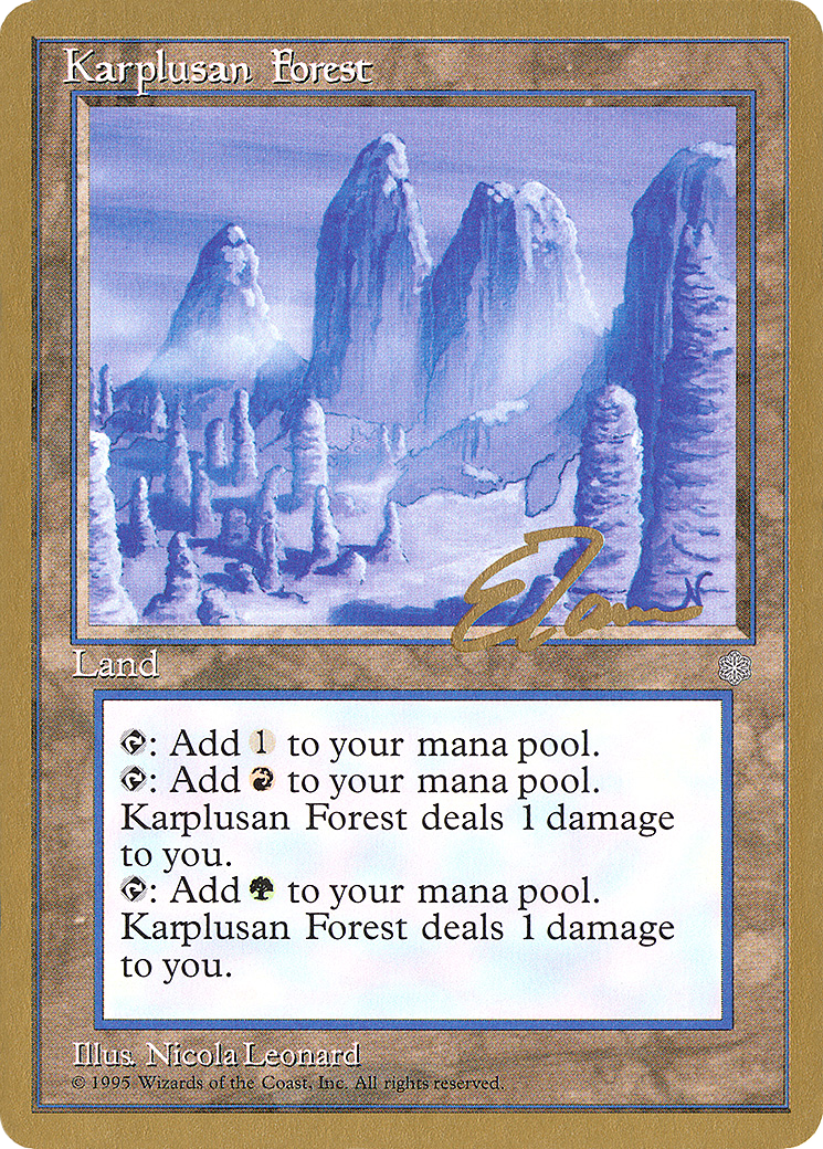 Karplusan Forest (WCD-) - Pro Tour Collector Set
