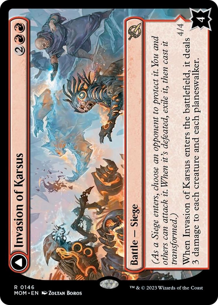 Invasion of Karsus // Refraction Elemental (MOM-146) - March of the Machine Foil