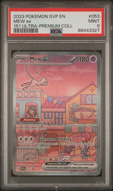Mew ex 151 Ultra-Premium Collection Scarlet & Violet Promos 053 PSA 9