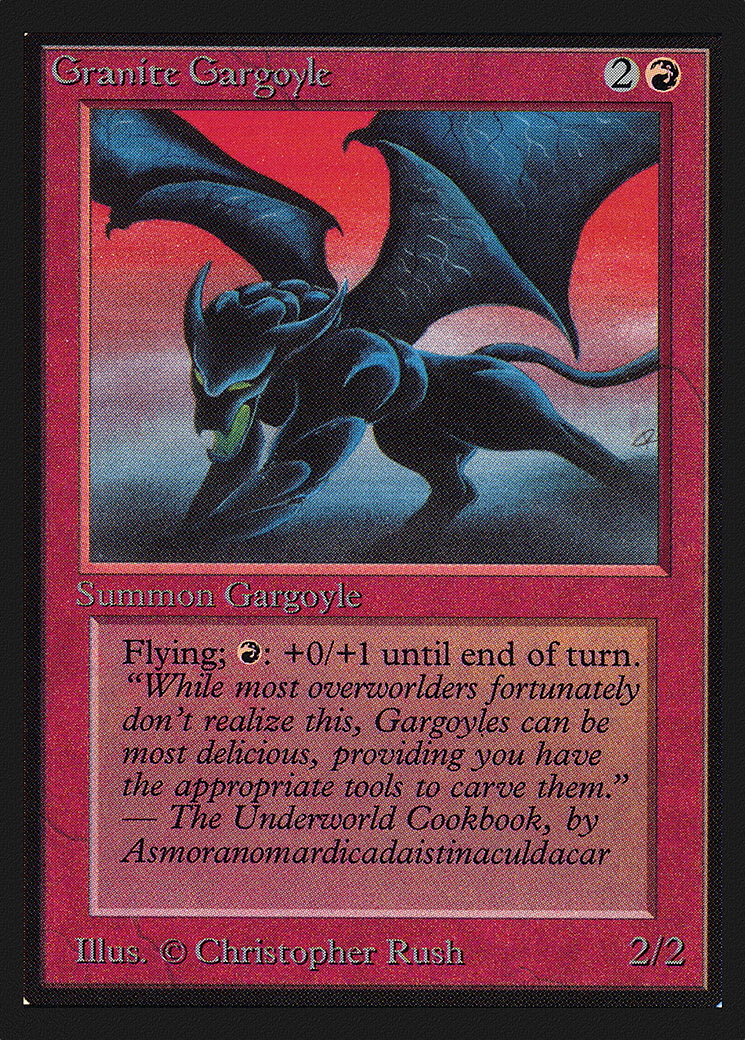 Granite Gargoyle (IED-) - Intl. Collectors' Edition