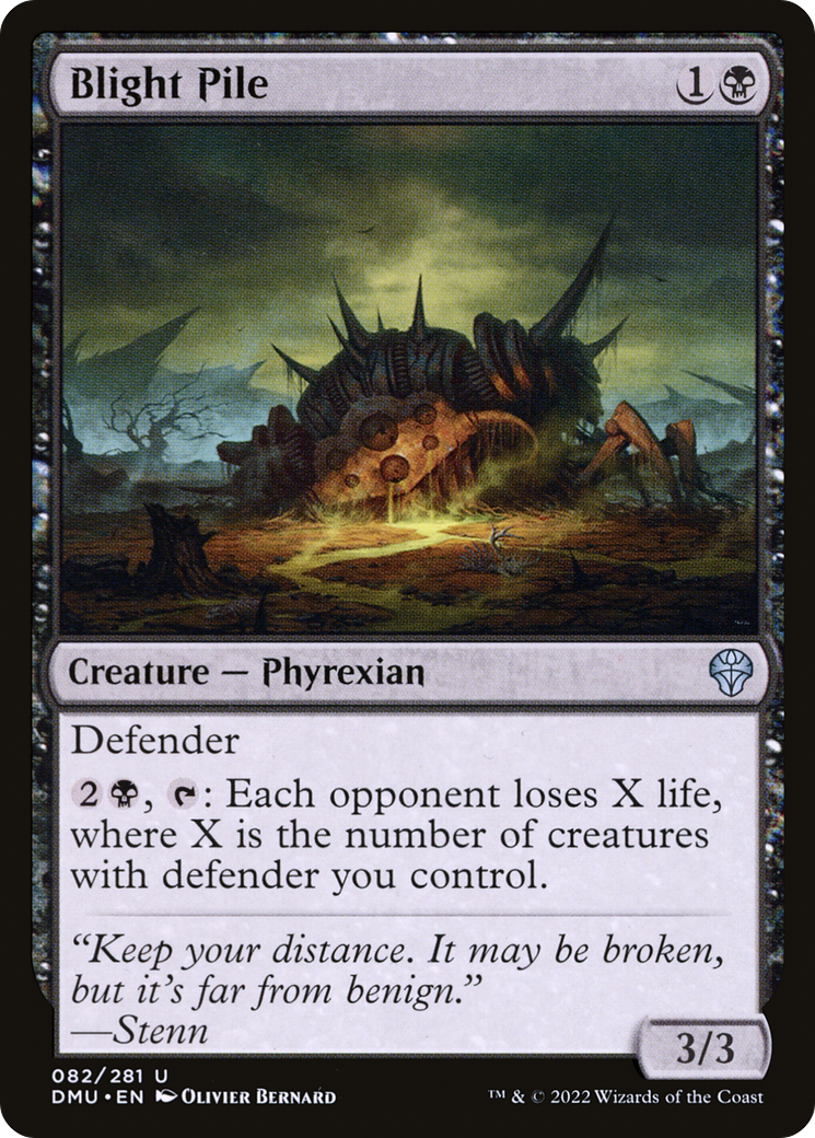 Blight Pile (DMU-082) - Dominaria United