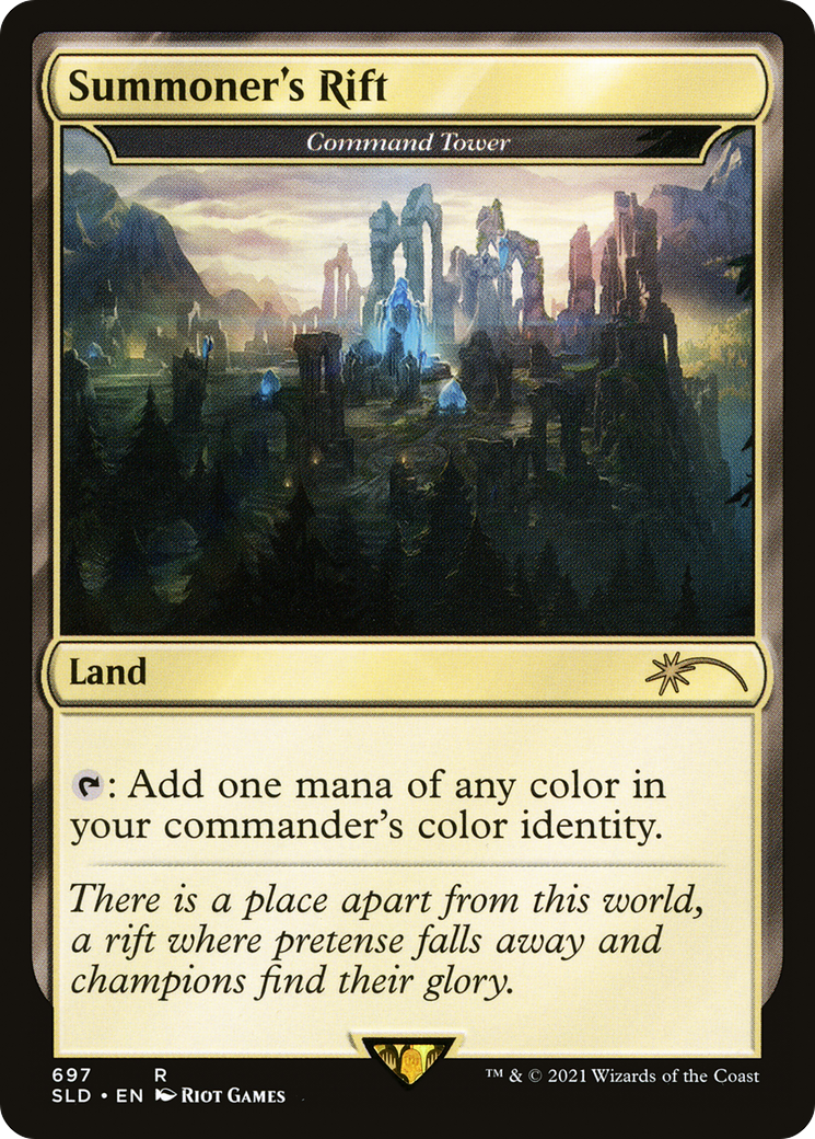 Command Tower (SLD-697) - Secret Lair Drop / Summoner's Rift
