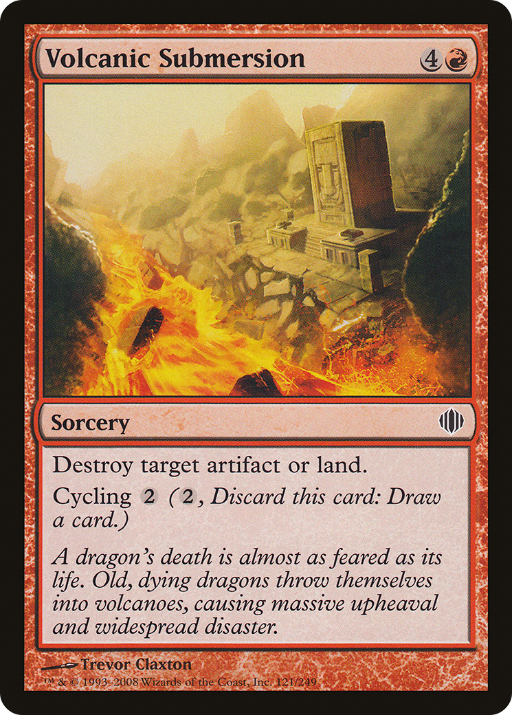 Volcanic Submersion (ALA-121) - Shards of Alara Foil