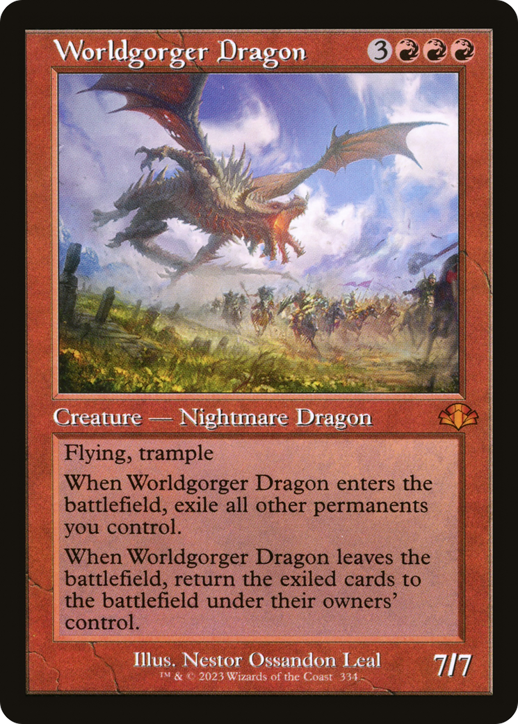 Worldgorger Dragon (DMR-334) - Dominaria Remastered