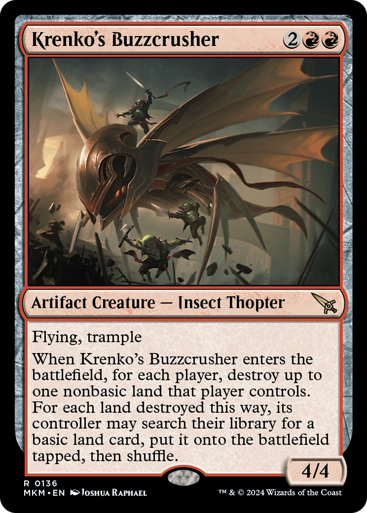 Krenko's Buzzcrusher (MKM-136) - Murders at Karlov Manor