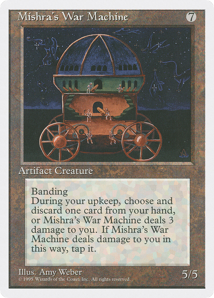 Mishra's War Machine (4ED-) - Fourth Edition