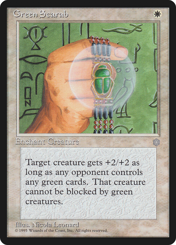 Green Scarab (ICE-) - Ice Age