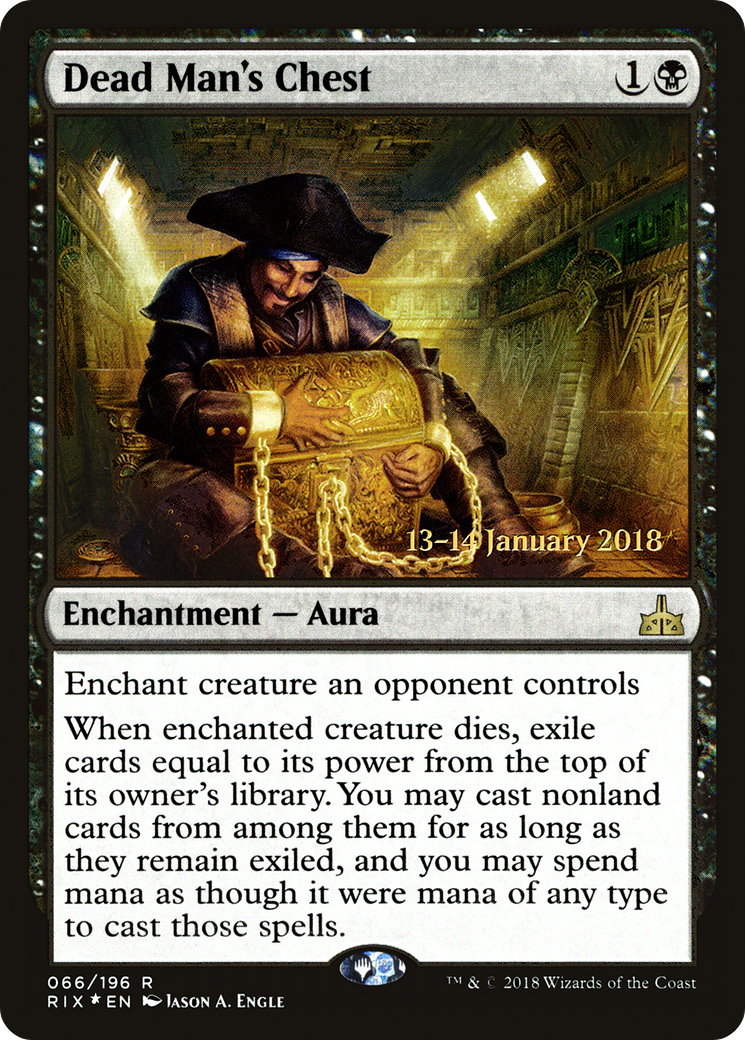 Dead Man's Chest (PRE-66S) - Rivals of Ixalan Promos Foil