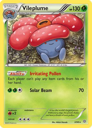 Vileplume 003/98 - XY Ancient Origins