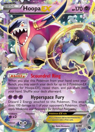 Hoopa EX 036/98 - XY Ancient Origins Holofoil