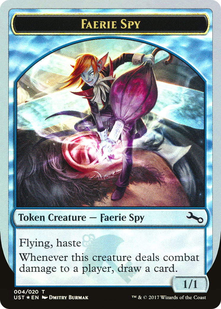 Faerie Spy (UST-004) - Unstable Tokens Foil