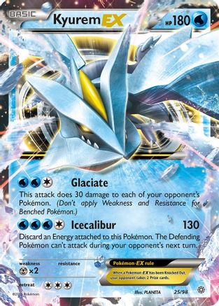 Kyurem EX 025/98 - XY Ancient Origins Holofoil