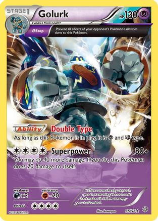 Golurk 035/98 - XY Ancient Origins Reverse Holofoil