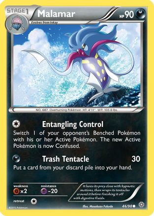 Malamar 046/98 - XY Ancient Origins Reverse Holofoil