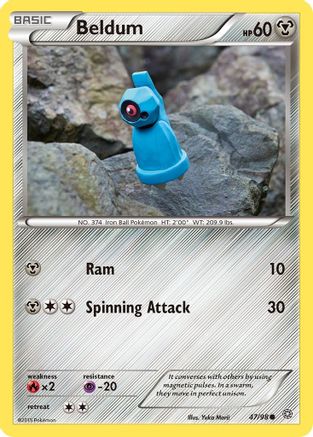 Beldum 047/98 - XY Ancient Origins Reverse Holofoil