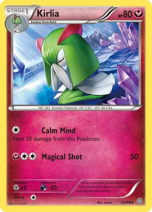 Kirlia 053/98 - XY Ancient Origins Reverse Holofoil