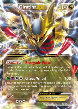 Giratina EX 057/98 - XY Ancient Origins Holofoil
