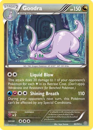 Goodra 060/98 - XY Ancient Origins Reverse Holofoil