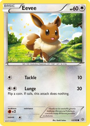 Eevee 063/98 - XY Ancient Origins