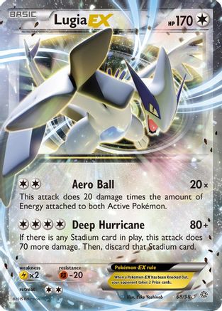 Lugia EX 068/98 - XY Ancient Origins Holofoil