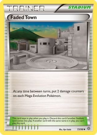 Faded Town 073/98 - XY Ancient Origins Reverse Holofoil