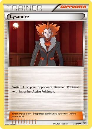 Lysandre 078/98 - XY Ancient Origins Reverse Holofoil