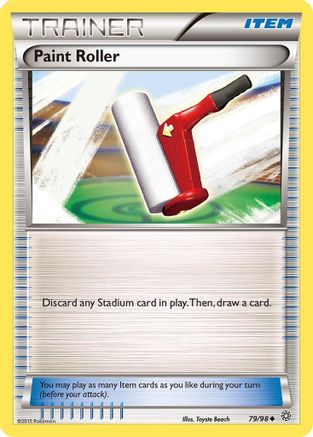 Paint Roller 079/98 - XY Ancient Origins Reverse Holofoil