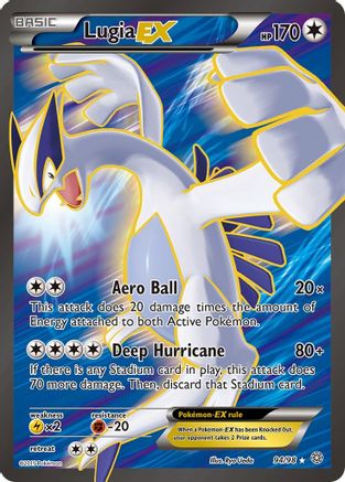 Lugia EX (Full Art) 094/98 - XY Ancient Origins Holofoil