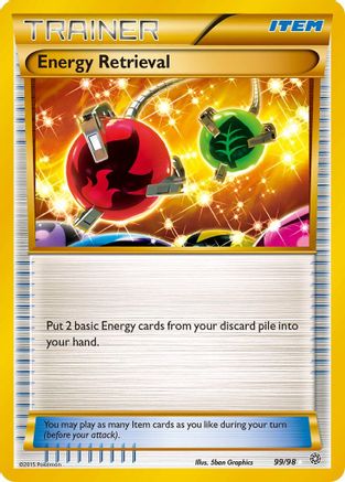 Energy Retrieval 099/98 - XY Ancient Origins Holofoil