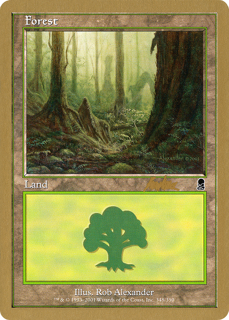 Forest (WCD-BK348) - World Championship Decks 2002