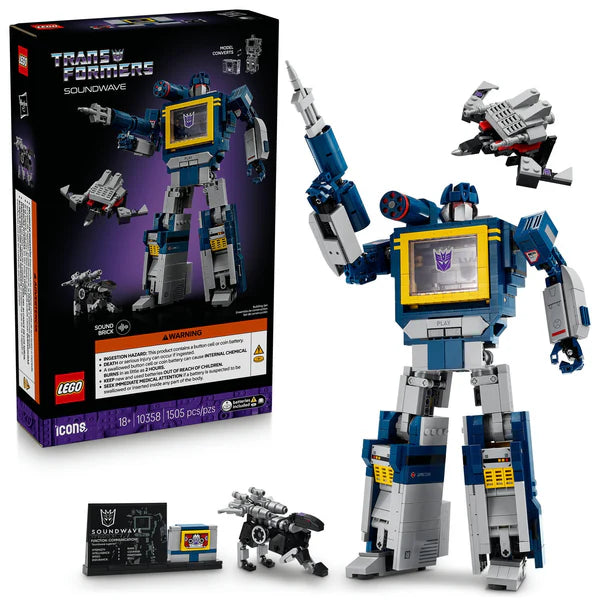 LEGO: Transformers: Soundwave 10358