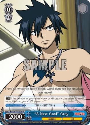 "A New Goal" Gray (FT/EN-S02-076 U) - Fairy Tail ver.E