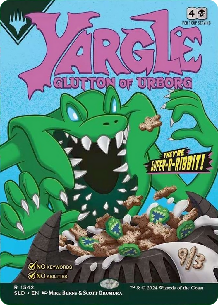 Yargle, Glutton of Urborg // Yargle, Glutton of Urborg (SLD-1542★) - Secret Lair Drop Foil