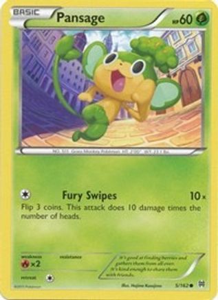 Pansage 005/162 - XY BREAKthrough